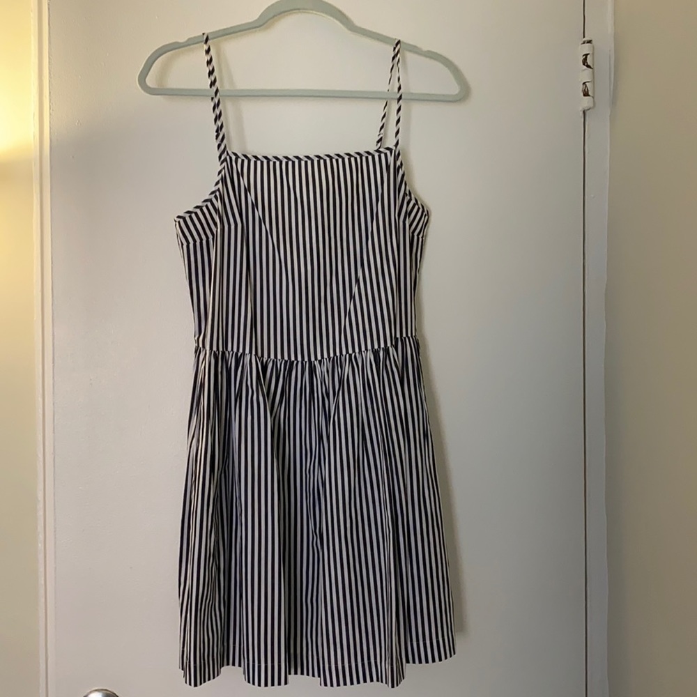 French Connection striped dress.